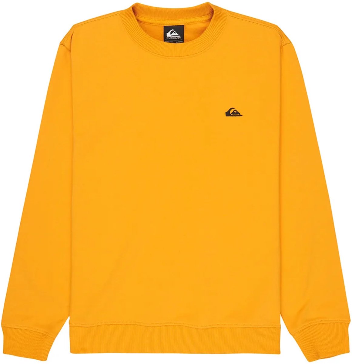 Quiksilver Basic Sweatshirt 14 Years Jongen Geel