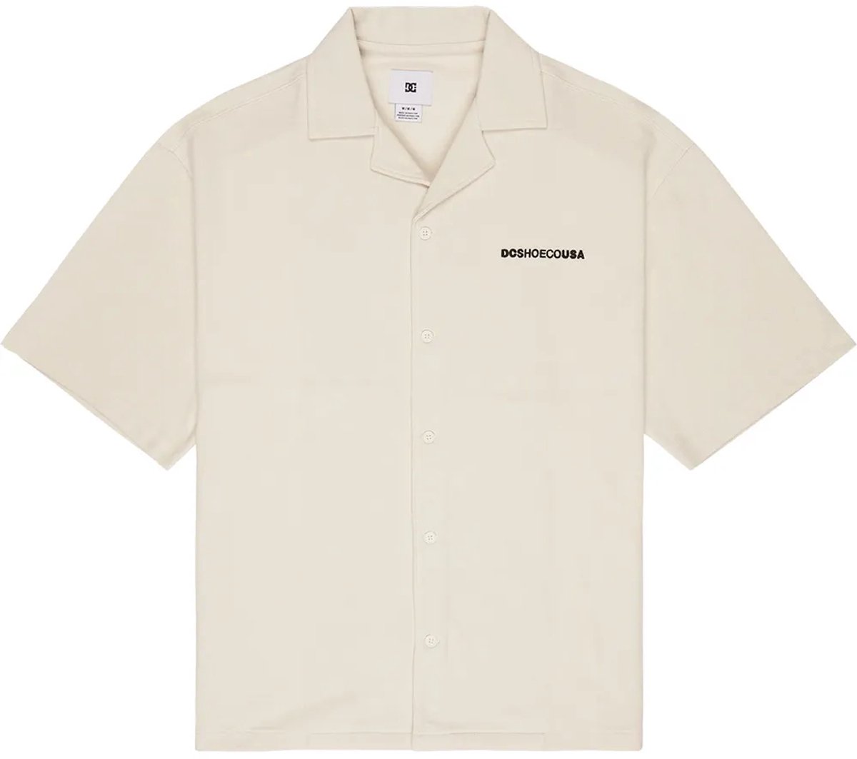 Dc Shoes Pure Resort Korte Mouw Poloshirt L Man Wit