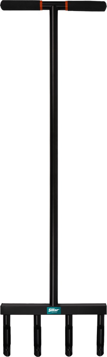 Sillar Gazonbeluchter - Beluchter voor Gazon Beluchten - met Stekels - Bodembewerkers - 103 cm - Poedergelakte staal