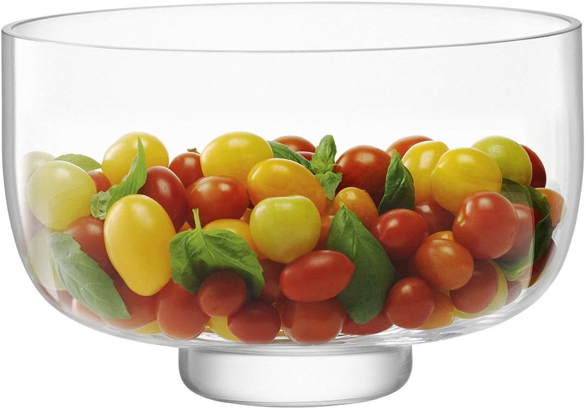 Serveerkom Glas - Dienblad Kom - Fruit Presenteren - Handgemaakte Kwaliteit
