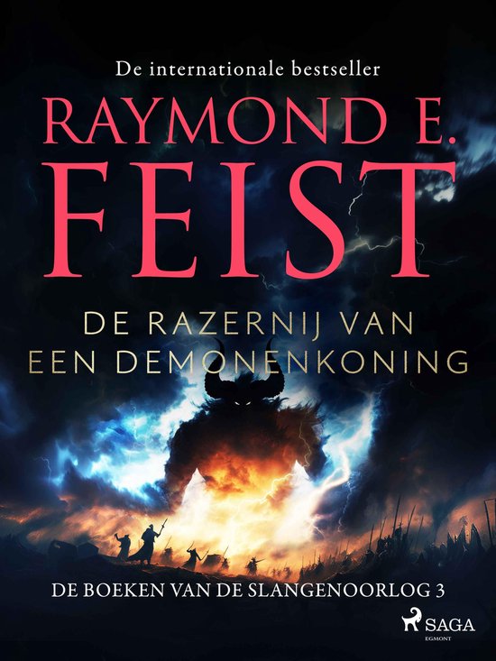 De boeken van de Slangenoorlog 3 - De razernij van een demon ... - cover