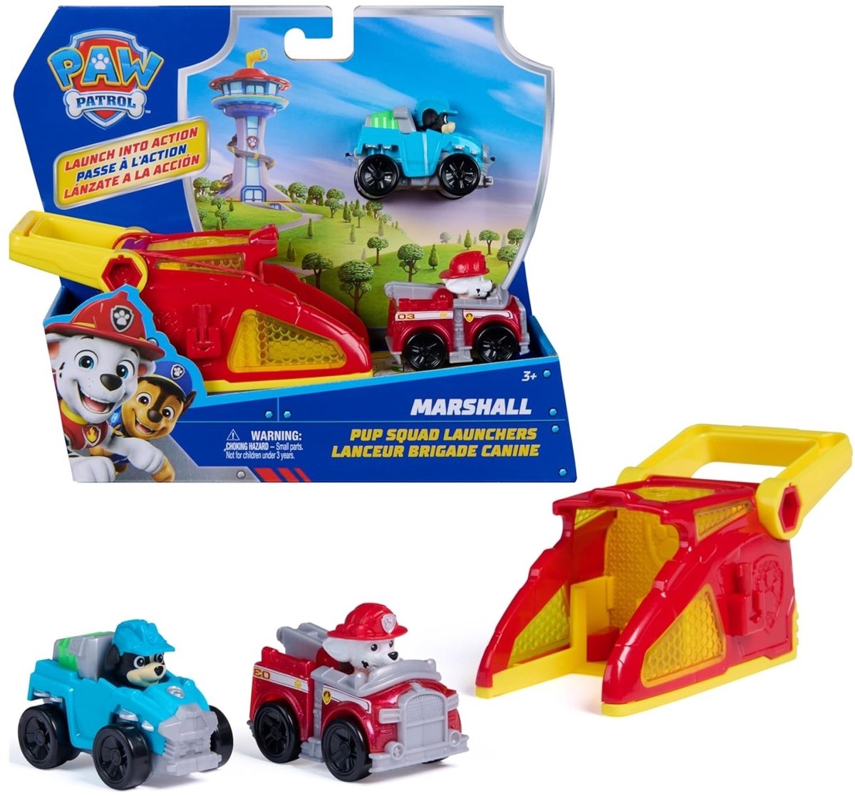 PAW Patrol Pup Squad Launchers - Marshall — cadeau in Spellen & Speelgoed - foto 4
