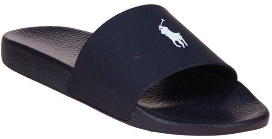 Ralph Lauren Polo Slide Bleu