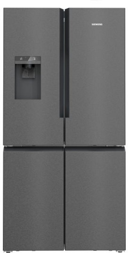Siemens iQ500 vrijstaande koelkast 375L NoFrost ijsmaker waterdispenser energieklasse E