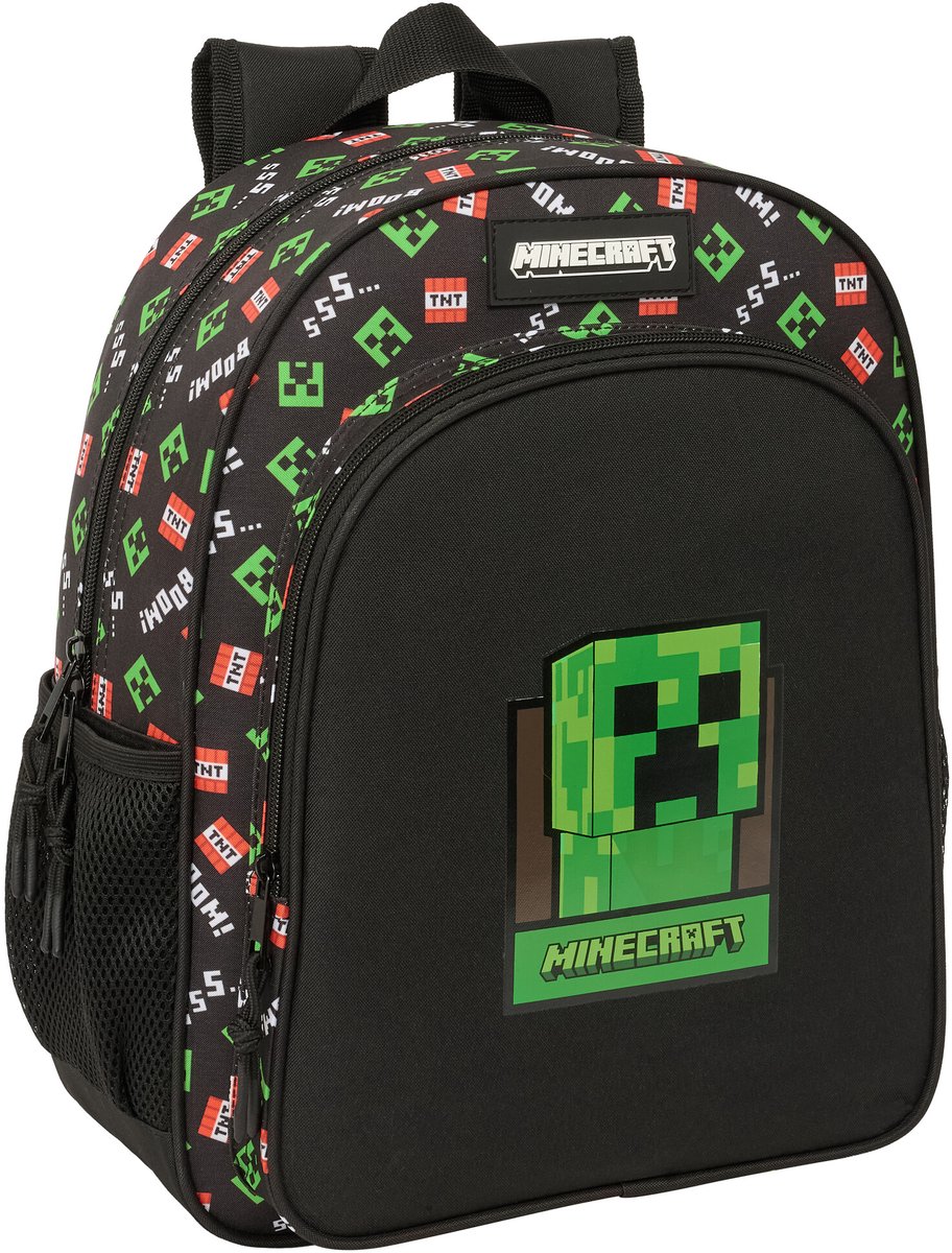 Minecraft Rugzak - 38 x 32 x 12 cm - Polyester