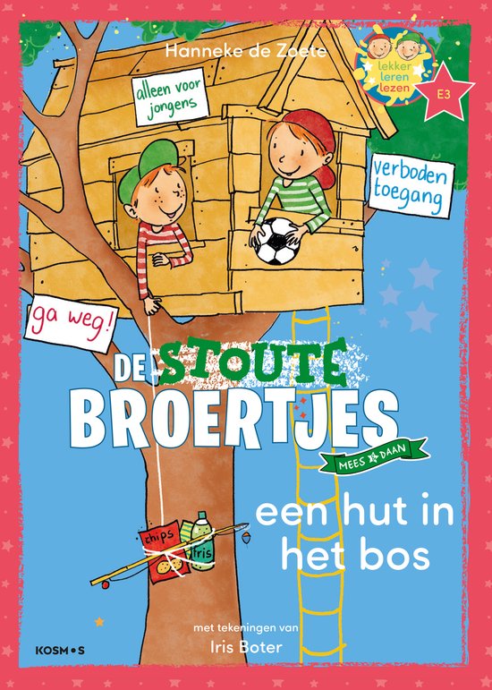 Leren lezen met de Zoete Zusjes - Een hut in het bos - cover