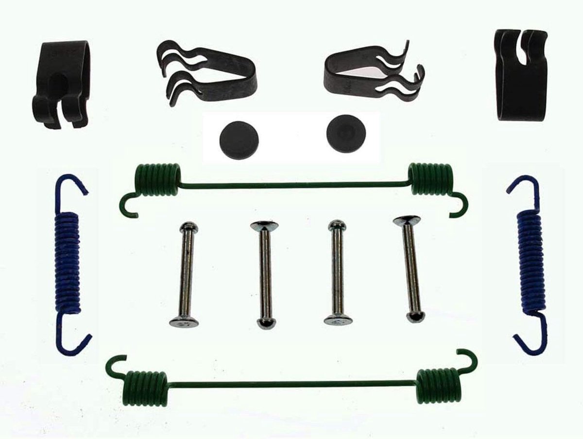 Remtrommel Hardware Kit - Remonderdelen Set - Remmen Reparatie - Complete Set - 16.5cm
