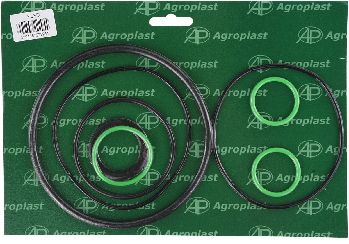 Agroplast KUFD Serie - Set van Grote Filterafdichtingen - Snijafsluiter
