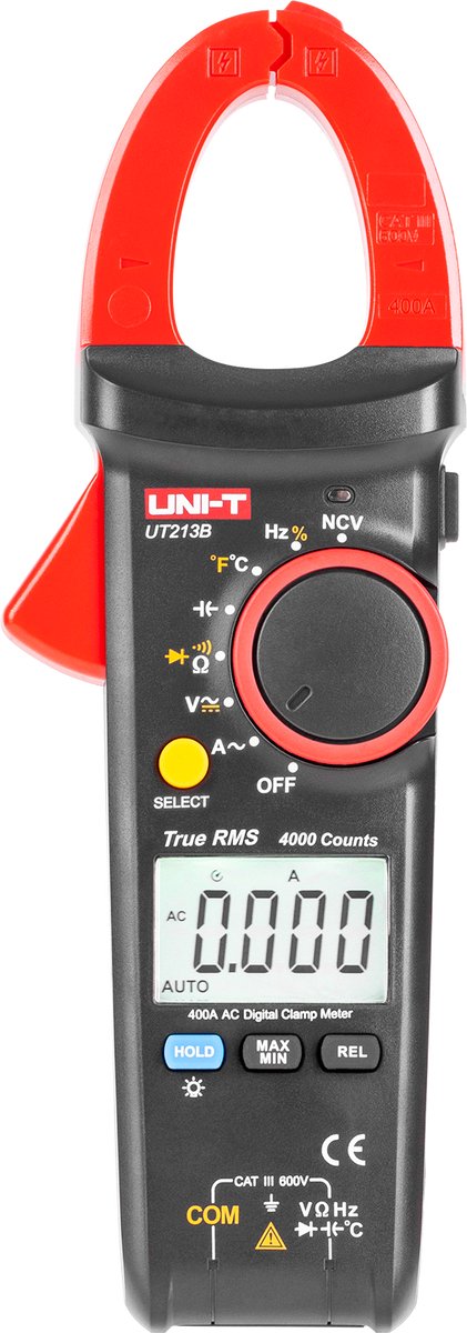 UNI-T UT-213B - Multimeter - Digitale Cêug - True RMS