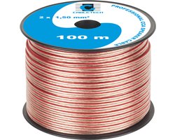 Cabletech Serie - Luidsprekerkabel - 2x1,5 mm - CCA - Economisch