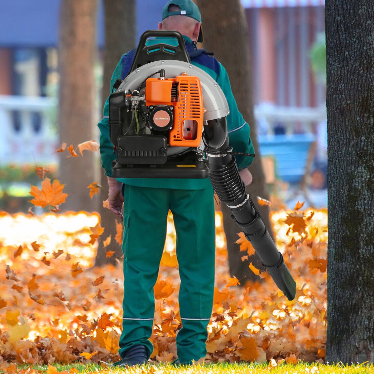 Rugzakbladblazer - Gereedschap - Tuin - Erf - Bladblazer