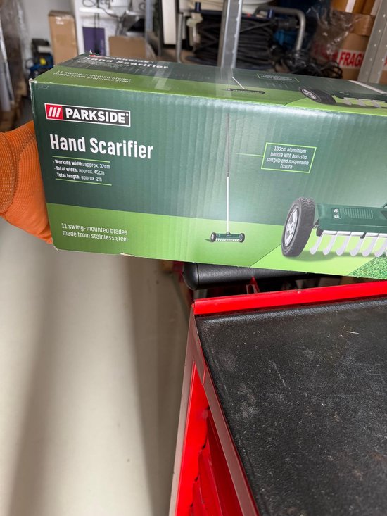 Parkside- hand verticuteerder- tuin- gereedschap- verticuteerder- 32 cm van Merkloos	 — afbeelding 3