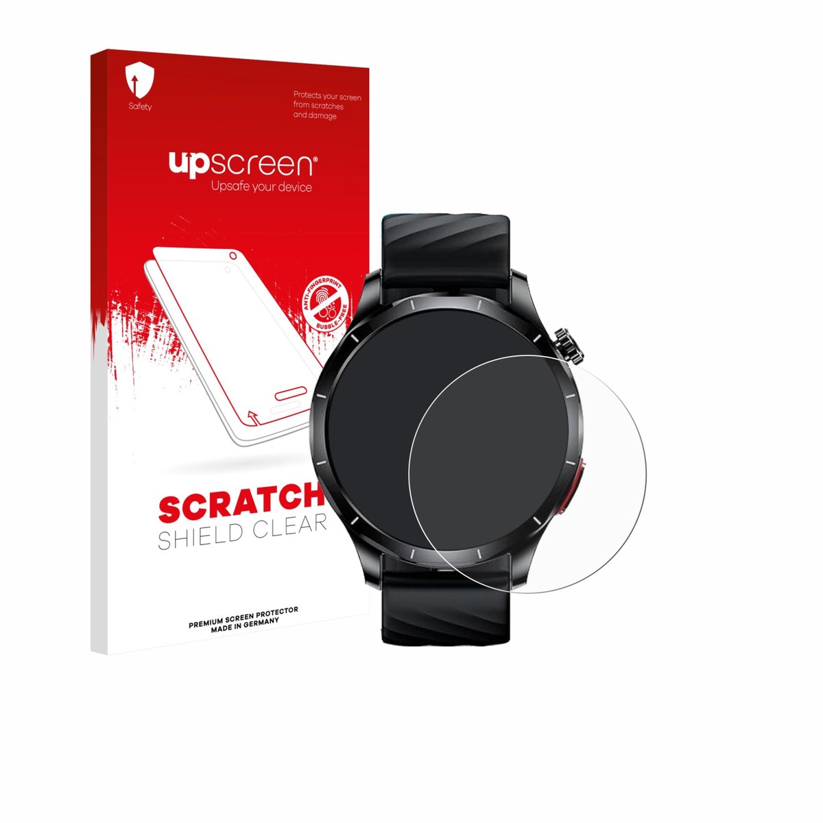 upscreen - Screenprotector voor Lgnitek Aegis S1 1.43" - Folie Beschermfolie transparant