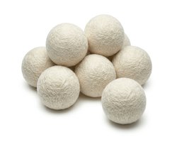 Purepeak Drogerballen voor Wasdrogers Set 8 Stuks - Drogerballen - Herbruikbaar - Schapenwol uit Nieuw-Zeeland
