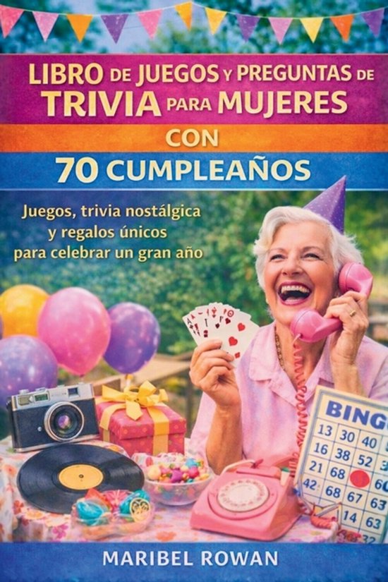 Libro de Juegos Y Preguntas de Trivia Para Mujeres Con 70 Cu ... - cover