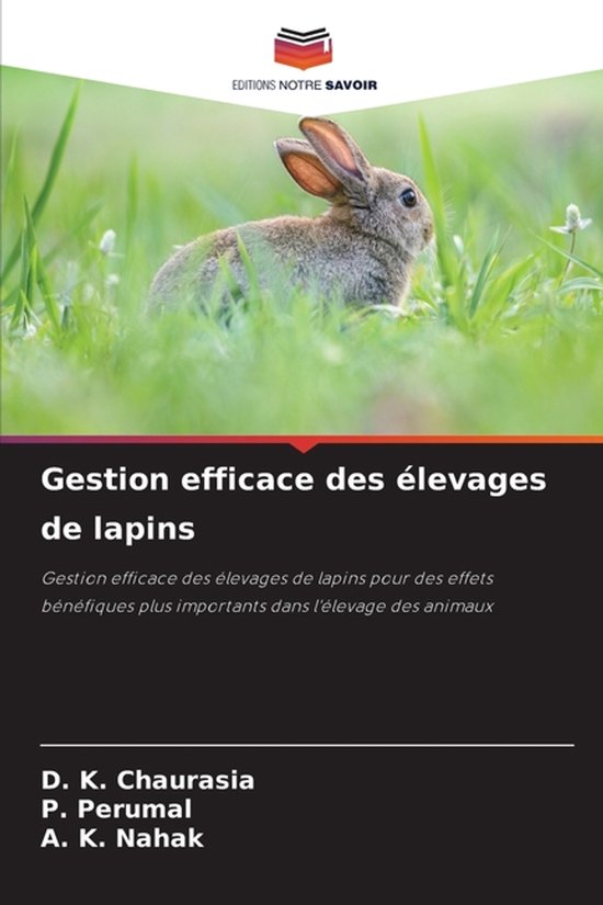 Gestion efficace des élevages de lapins - cover
