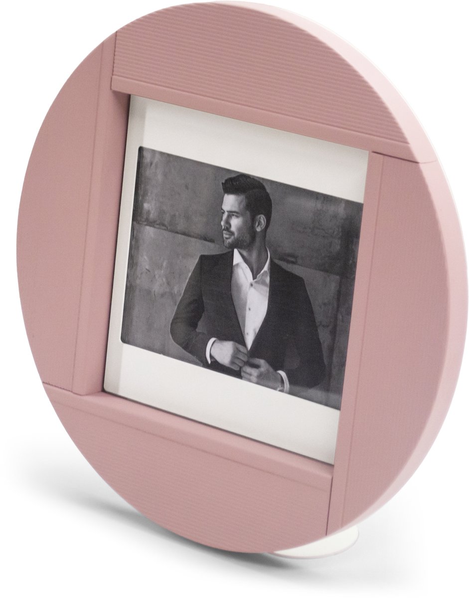 ARIT Fotohouder OPERA – Ronde Massief Beukenhouten Fotolijst 13 x 18 cm – Roze