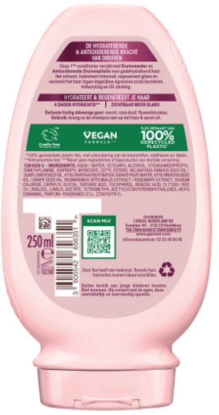 Garnier Loving Blends Grape Moisture Conditioner - 250 ml