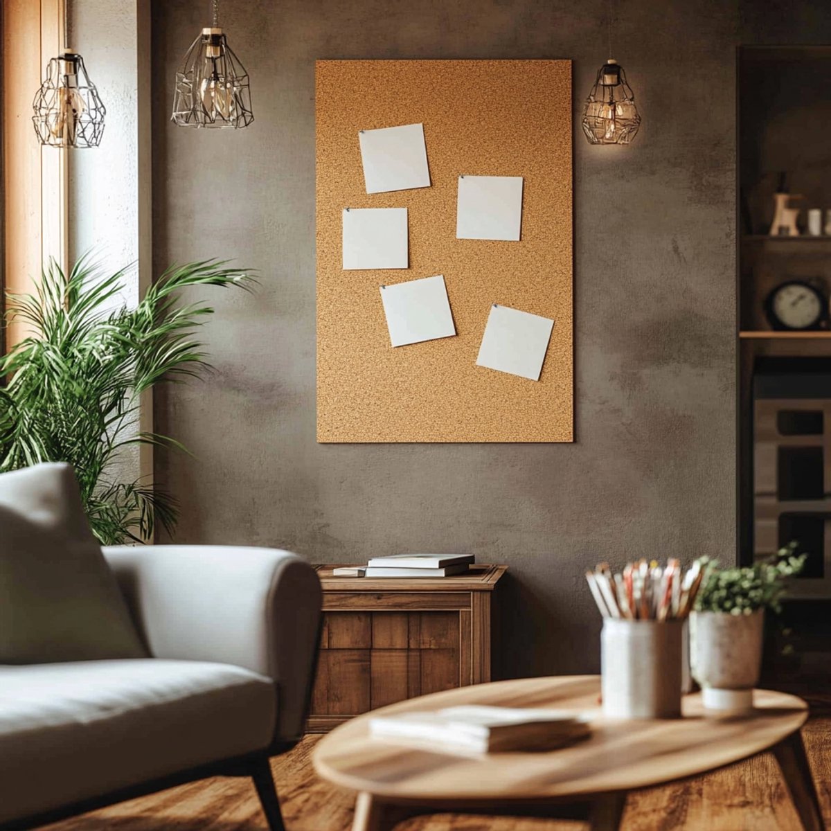 Kurk24 - Prikbord zelfklevend - 60 x 90 cm - 5mm dik