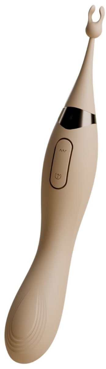 Duo Vibrator voor Vrouwen - Sex toys - Seksspeeltjes - G-Spot & Clitoris Stimulator - Voor Koppels - Dubbele Stimulatie - Siliconen - Magnetisch Oplaadbaar