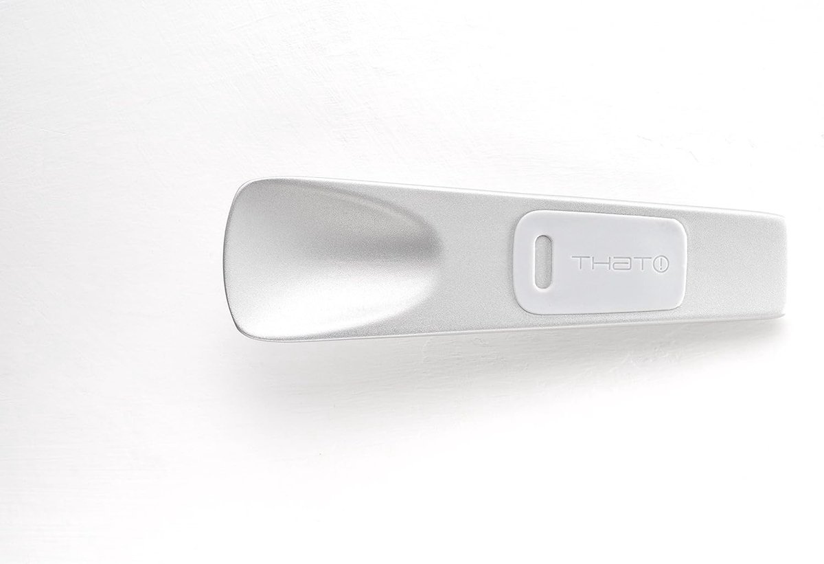 Ijslepel Aluminium - Schep Lepel - IJsscheppen - Uit Eén Stuk Gesmeed - 1 cm - Zilverkleurig