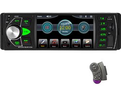 ESSGOO Autoradio met Bluetooth - 1 DIN - Video afspelen op 4.1 inch IPS-scherm - Handsfree bellen - FM/AM - USB, AUX, TF