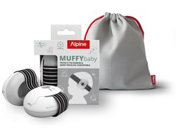Muffy baby zwarte oortjes Alpine