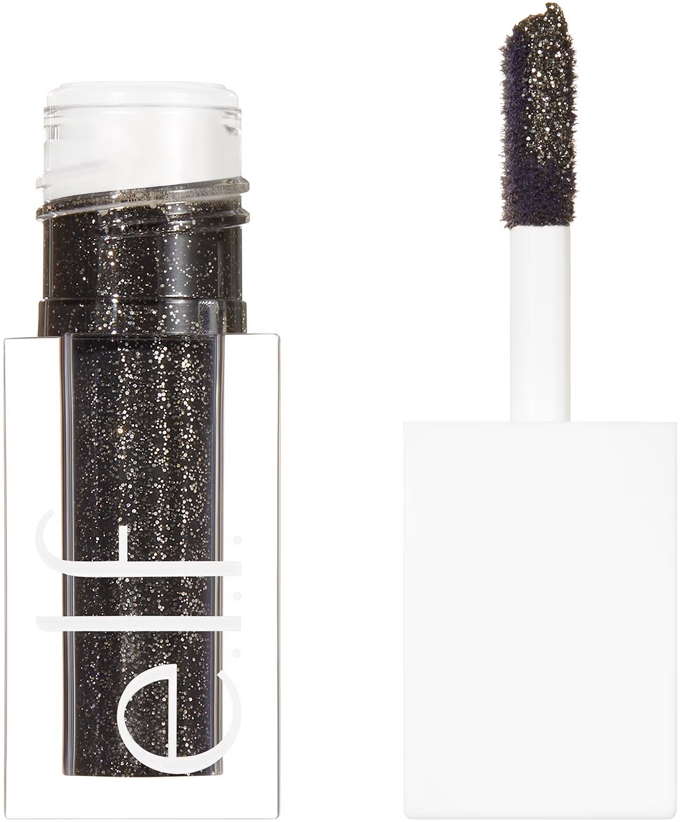 e.l.f. Liquid Glitter Eyeshadow - Glitter Oogschaduw - Black Magic - 3 ml