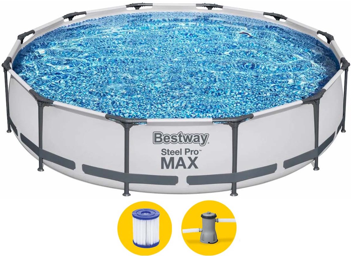 Bestway Steel Pro MAX Zwembad - Ø 366 x 76cm