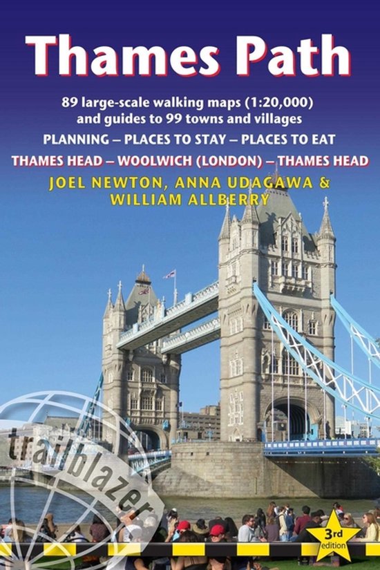 Trailblazer Guides- Thames Path Trailblazer Walking Guide 3e - cover