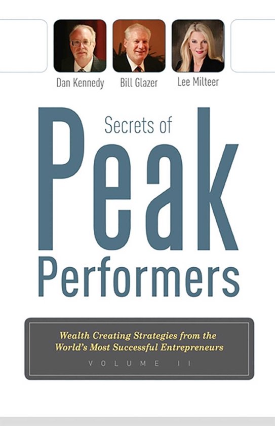 Secrets of Peak Performers - cover