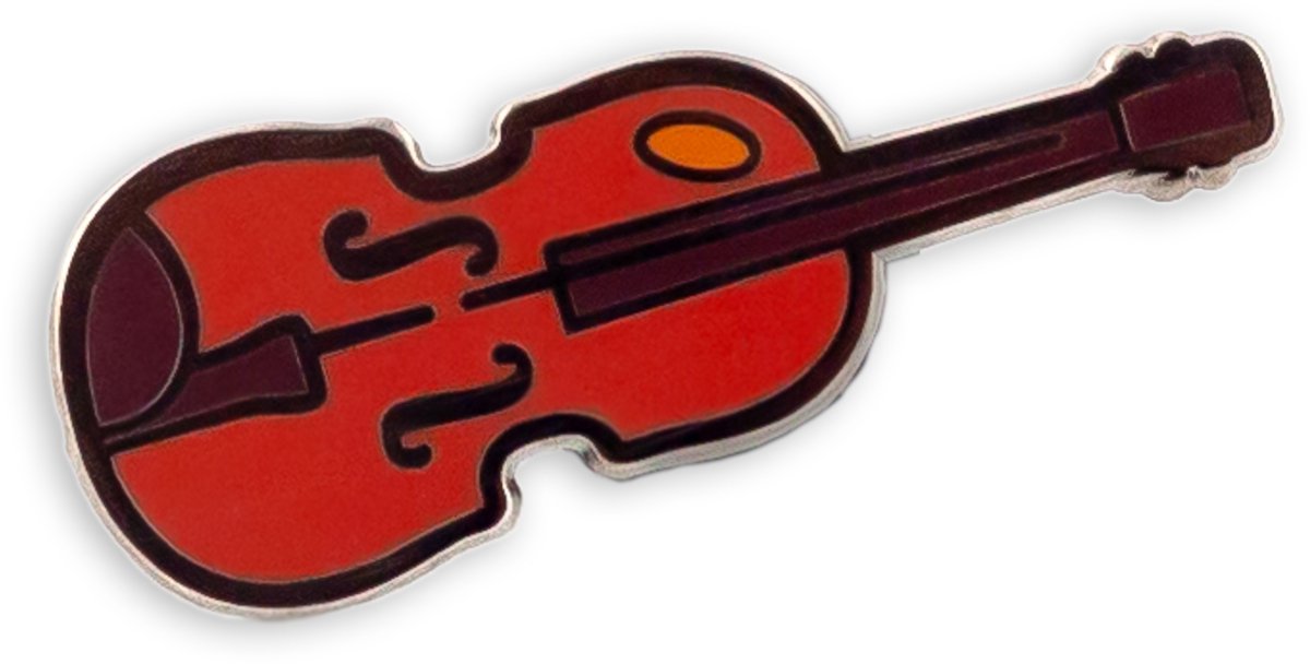 PINETS Muziek Broche: Contrabas & Cello - Stijlvolle Pin