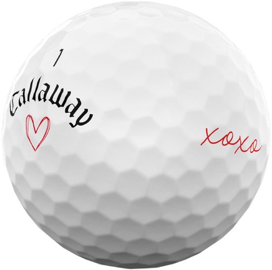 Callaway SuperSoft 2025 Valentijn Golfballen - Wit - 12 Stuks van Callaway — afbeelding 2