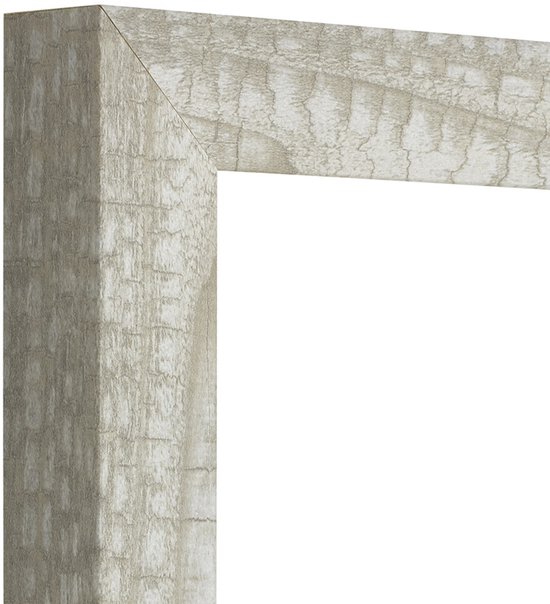Cadre photo - Wit Charbon de bois - Format photo 50x70 - ACRYLITE® antireflet - Art.no. 10109921750703