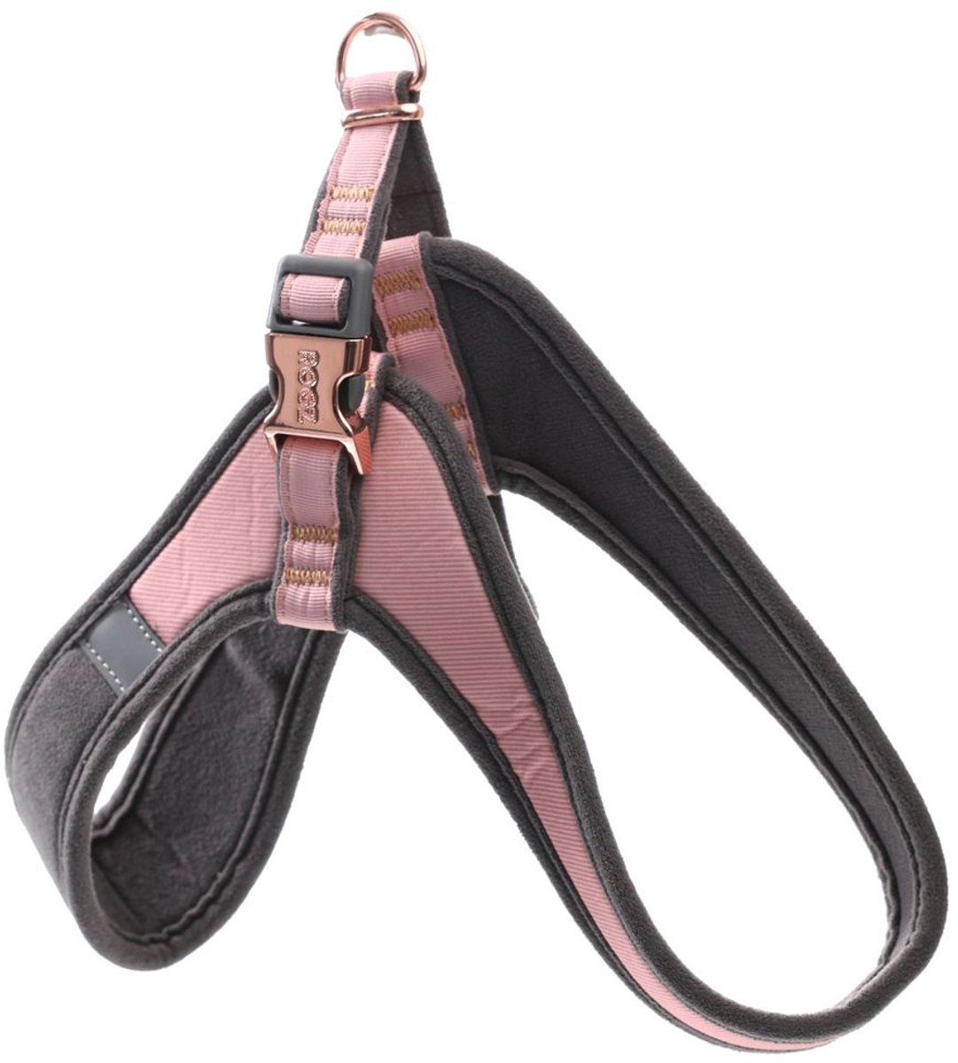 Rogz Urban Fast Fit Tuig Roze Blos - Hondenharnas - L