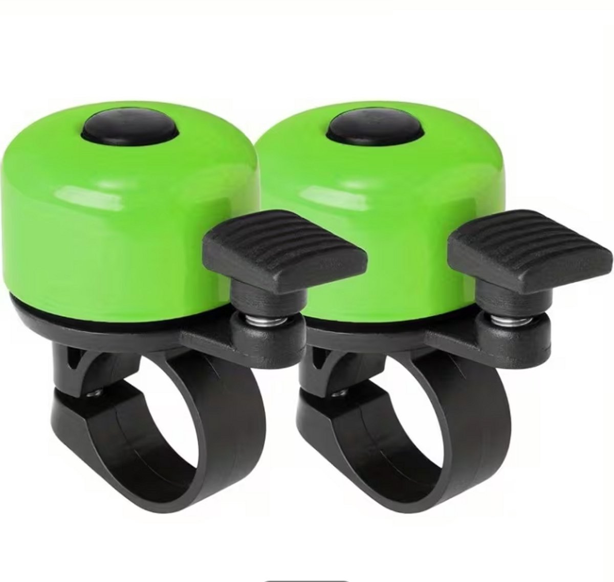 Neon Groene Fietsbel of Toeter – 120 dB – Gifgroen – Voor Kinderfiets & Volwassen Fiets – Luid Geluid – Fiets Accessoire – Per Stuk