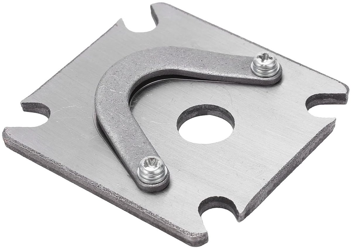 Allecto - Ventielplaat - Vervangingsonderdelen - Geschikt voor luchtcompressor - 48x62mm - Gaskering - Voor 3/8 inch draad - Geschikt voor cilinder...