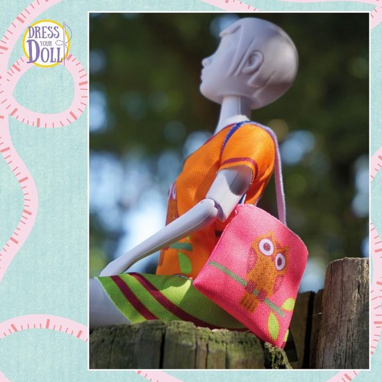 Kleed je pop - Poppenkleding set - Poppen aankleden - Creatieve hobby - 31 x 24 cm - Meerkleurig van Merkloos — afbeelding 4