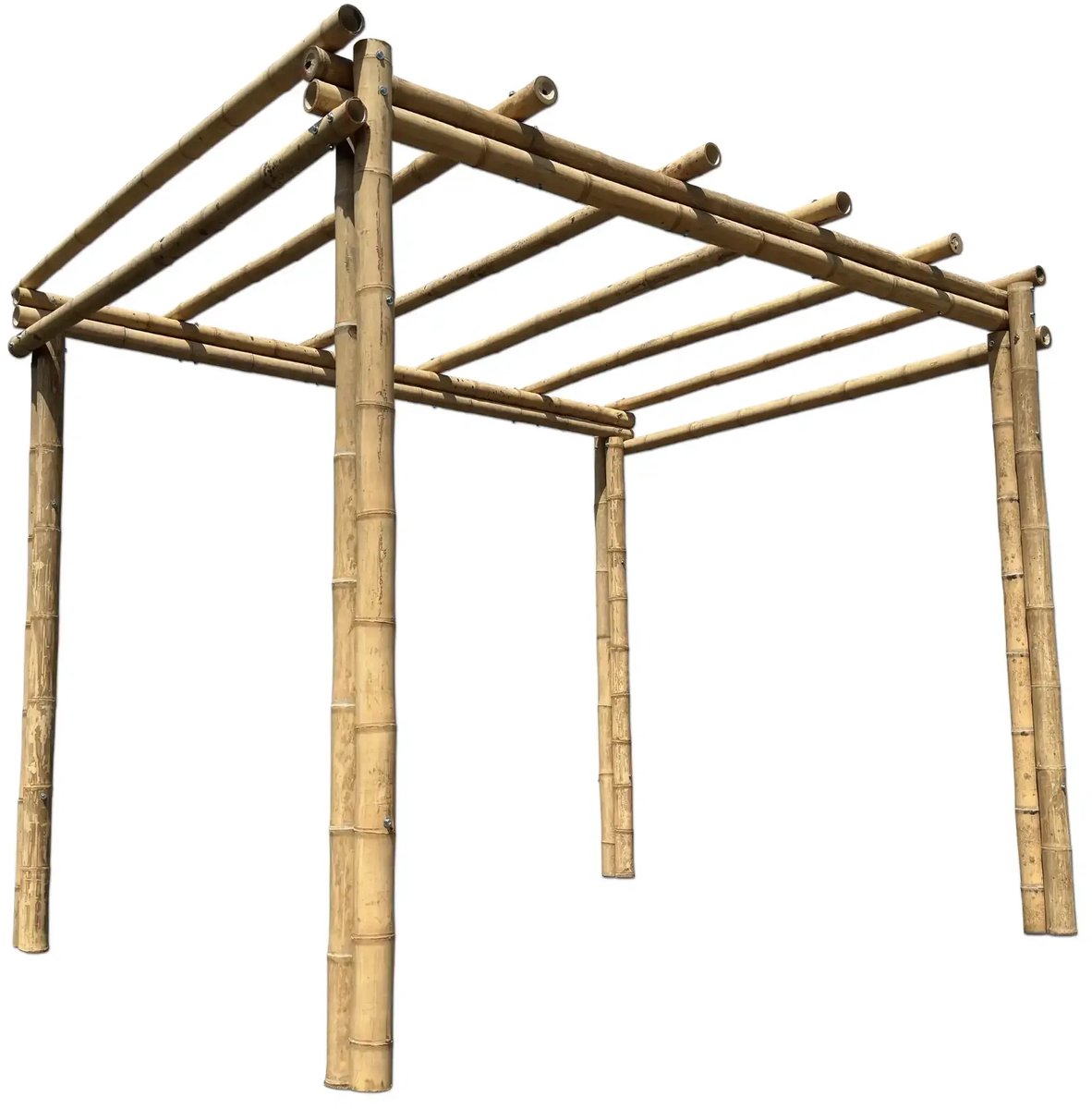 Masters of Bamboo® Bamboe Pergola Calima - 3 x 6 m - Bamboe overkapping