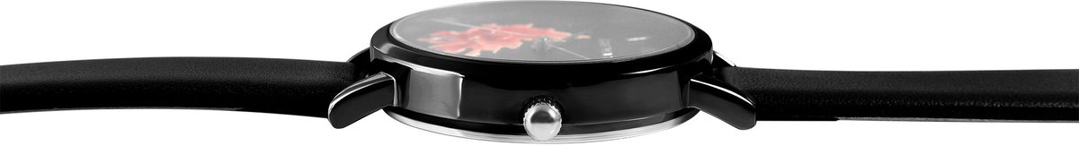 JUST WATCH dameshorloge van echt leer Florence met echte leren band, 3 ATM, inclusief geschenkdoos