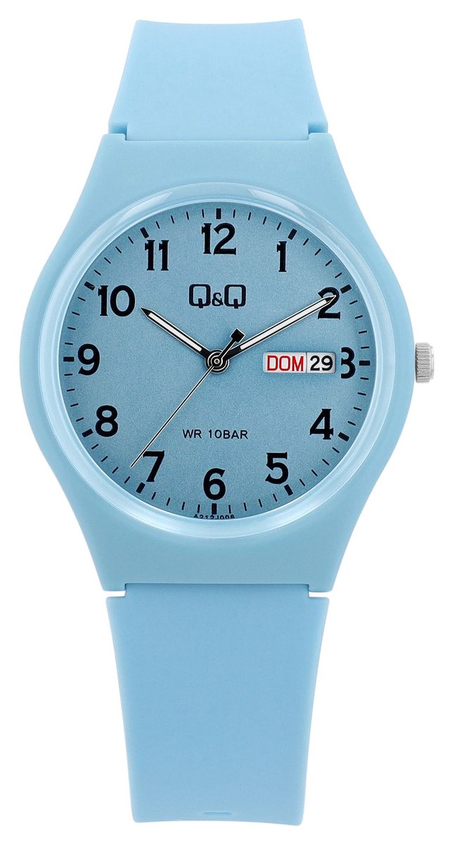 Mooi horloge blauw A212J006Y