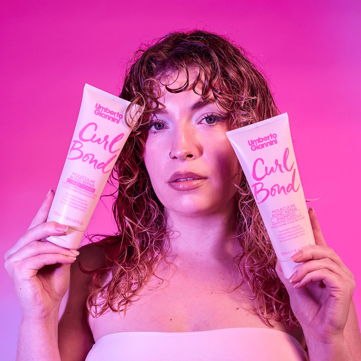 Umberto Giannini - Curl Bond Shampoo - 250 ml