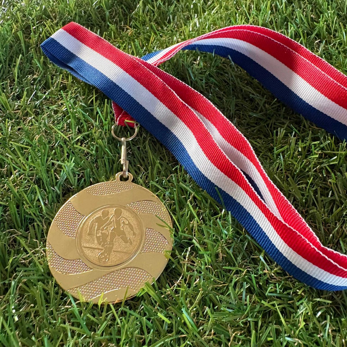 Kampioensmedaille Voetbal (5 stuks) - Medaille met neklint - Sportprijzen voor kampioenen
