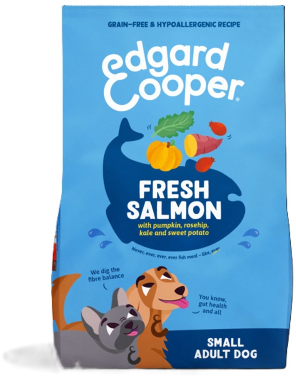 Edgard&Cooper Small Adult Dog Zalm - Hondenvoer - 700 g