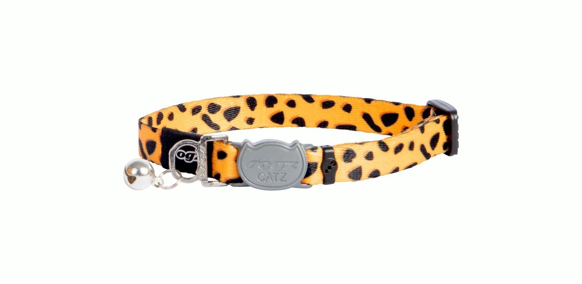 Rogz Fusioncat Halsband - Halsband - Cheetah S