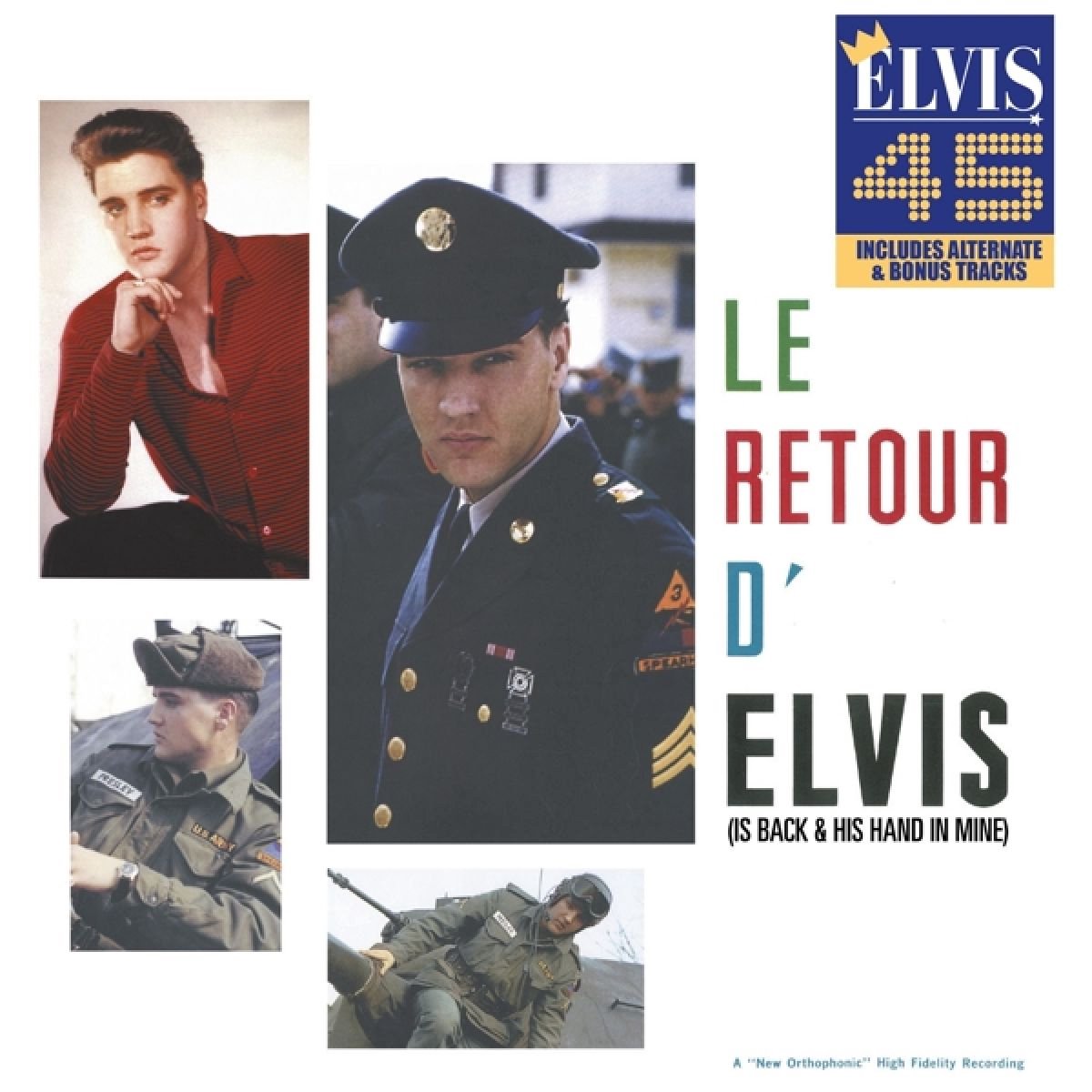 Le Retour D'Elvis (Is Back & His Hand in Mine)