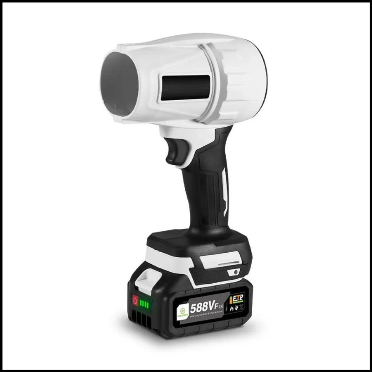 Draadloze Turbo Blower 2000W - Borstelloze Luchtblazer - Hoge Druk Jet Fan - Voor Makita 18V Batterij