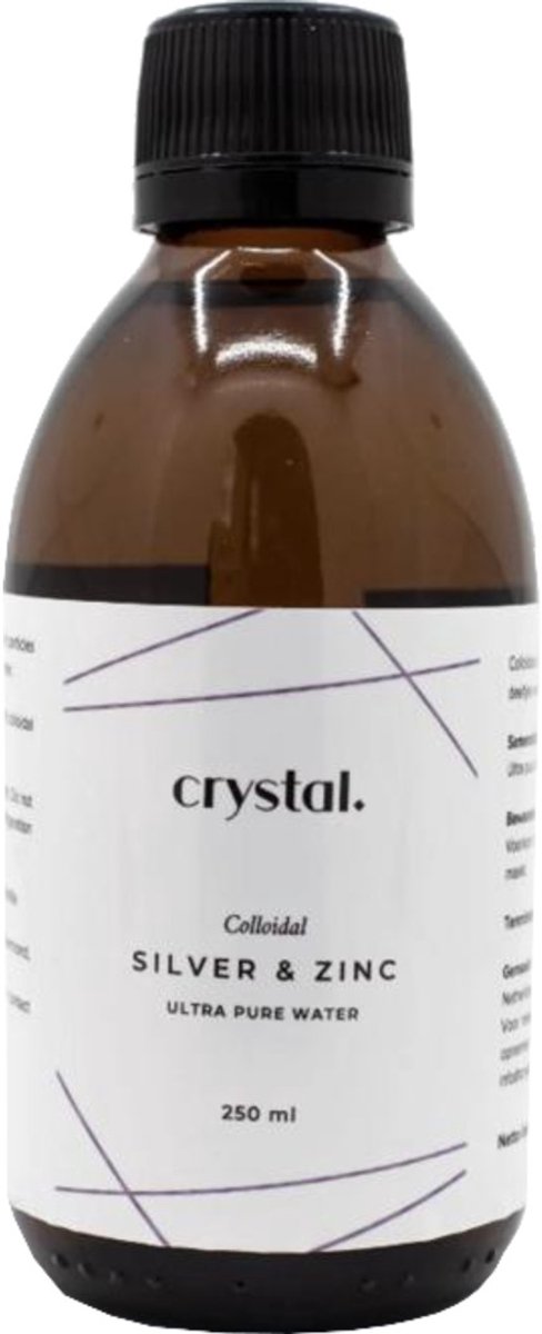 Crystal Colloidaal zink & zilver 250 Milliliter