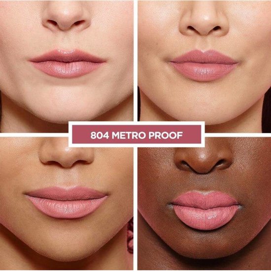 L'Oréal Paris Infaillible 24H Lipstick - Langhoudende 2-staps Lipstick met Vitamine E - 804 Metroproof Rose - Nude- - 5.7ml
