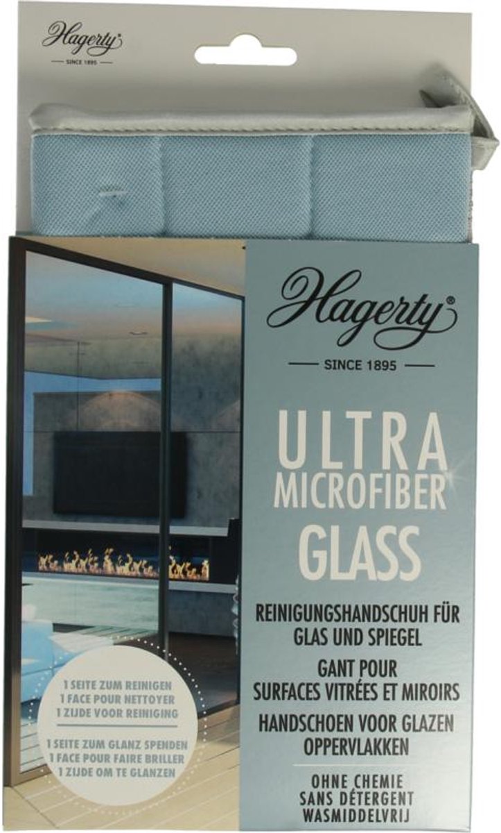 Hagerty Microfiber Gloves Glass - Onderhoudshandschoen voor spiegels en glas